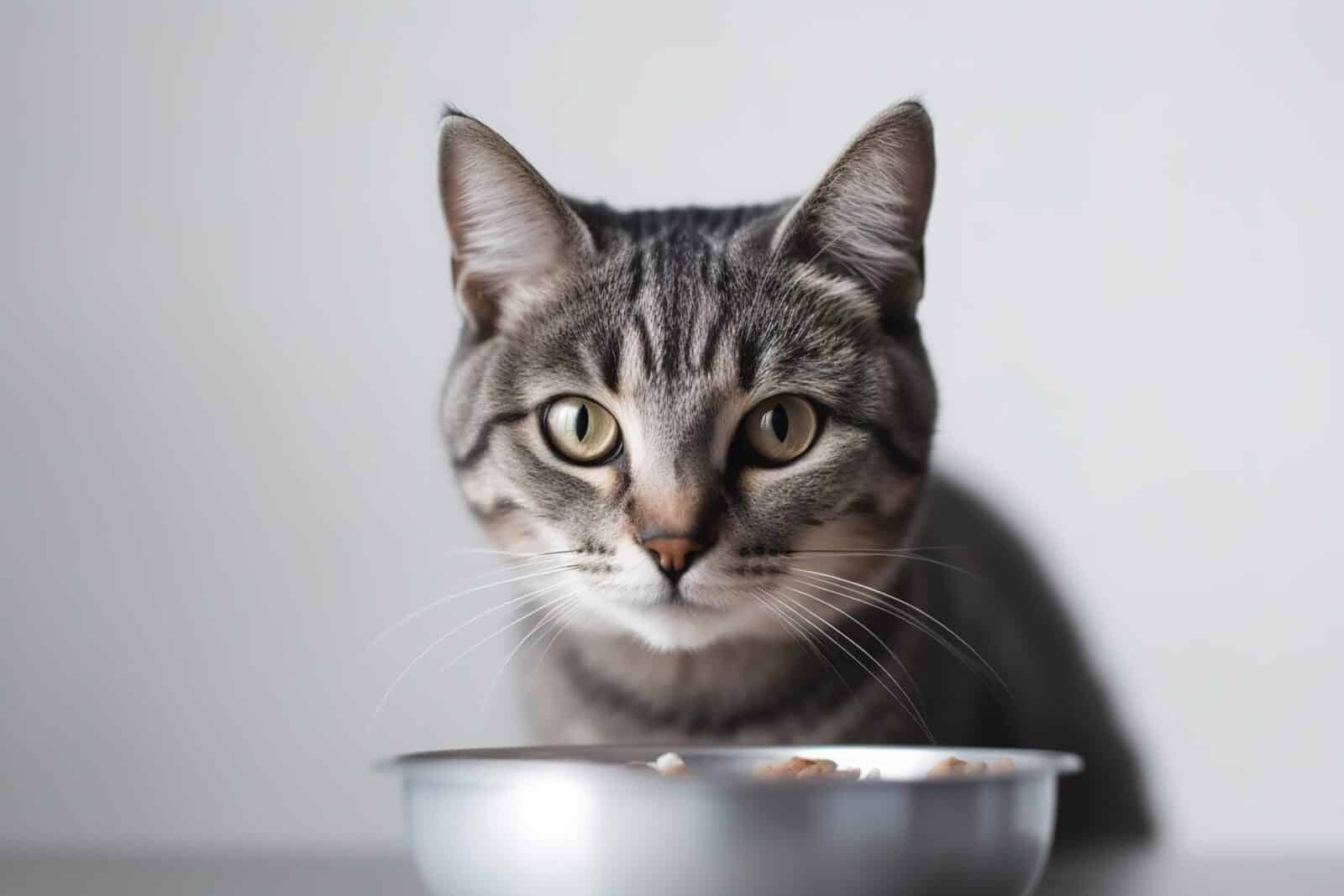 Dinnertime Cat