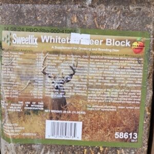 Block White Tail Deer Block