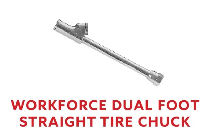 Workforce Dual Foot Straight Tire Chuck..