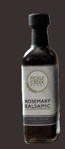 Pickle Creek Herbs: Rosemary Infused Balsamic Vinegar