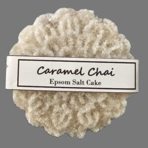 Epsom Salt Cake: Caramel Chai