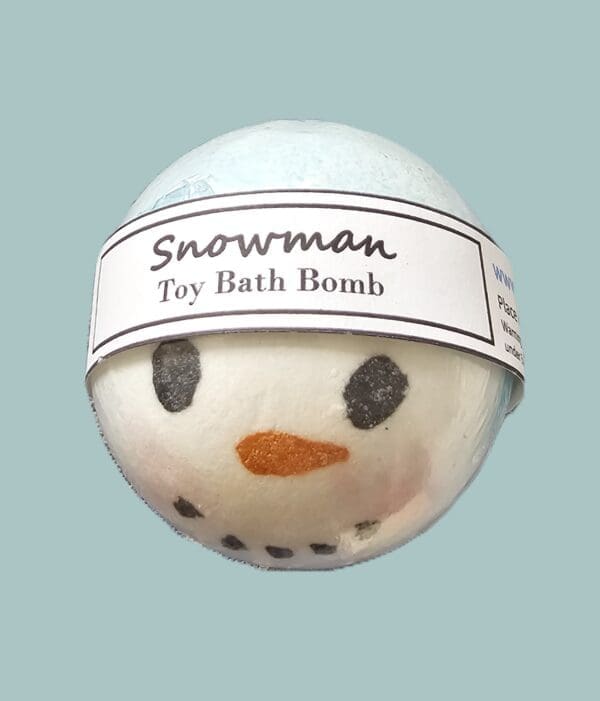 Bath Bomb: Snowman with Toy