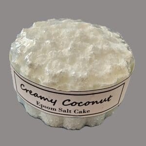 Epsom Salt Cake: Creamy Coconut