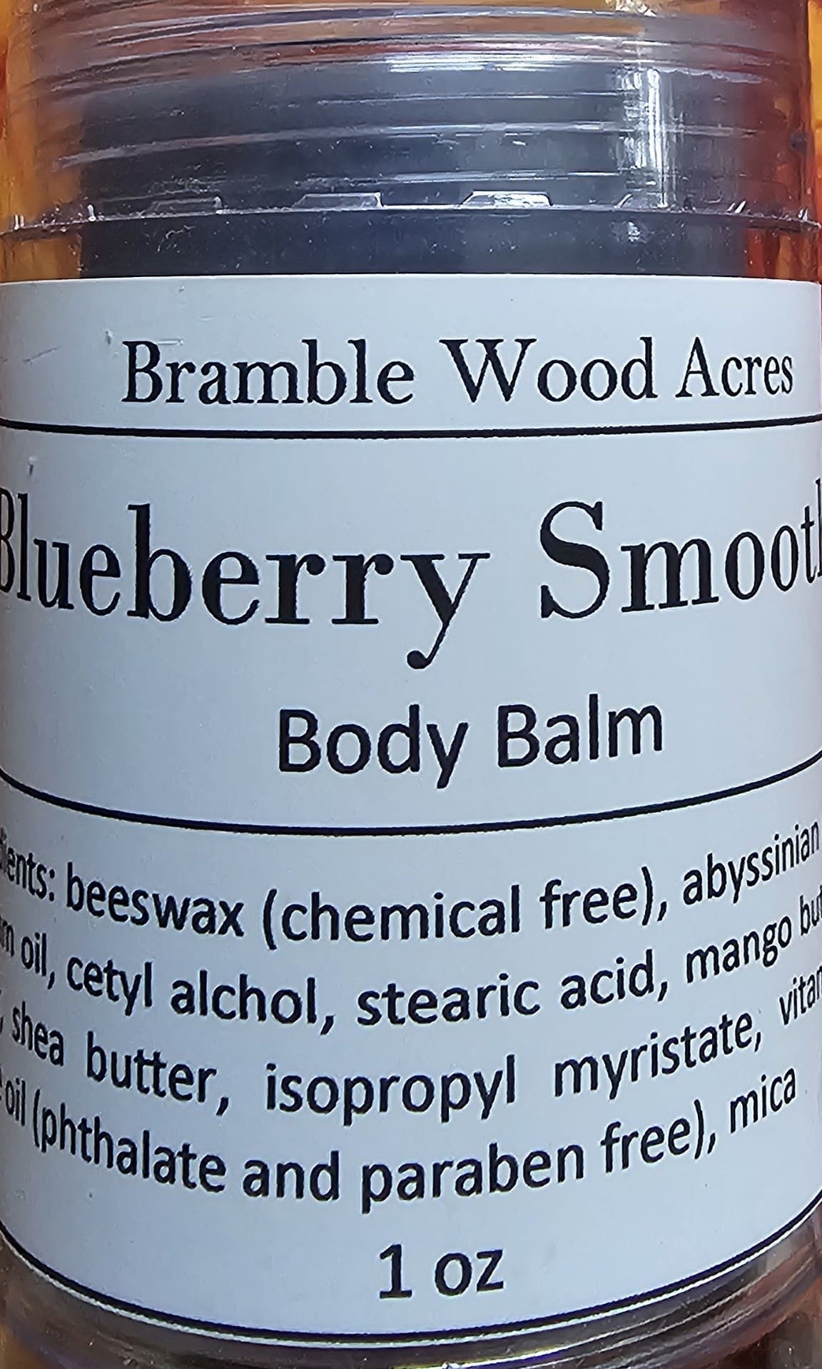 Body Balm: Blueberry Smoothie