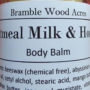 Body Balm: Oatmeal Milk and Honey