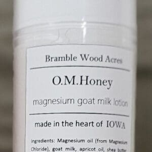 Goat Milk Lotion: Oatmeal Milk and Honey plus Magnesium 5.4 oz