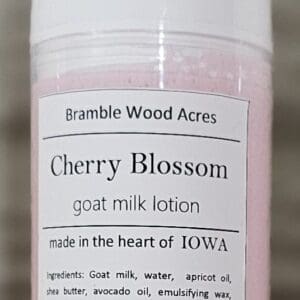 Goat Milk Lotion: Cherry Blossom (5.4 oz.)