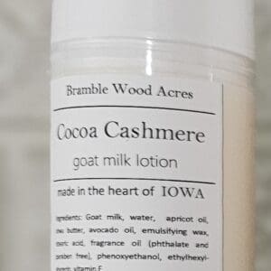 Goat Milk Lotion: Cocoa Cashmere (5.4 oz.)