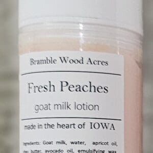 Goat Milk Lotion: Fresh Peaches (5.4 oz.)