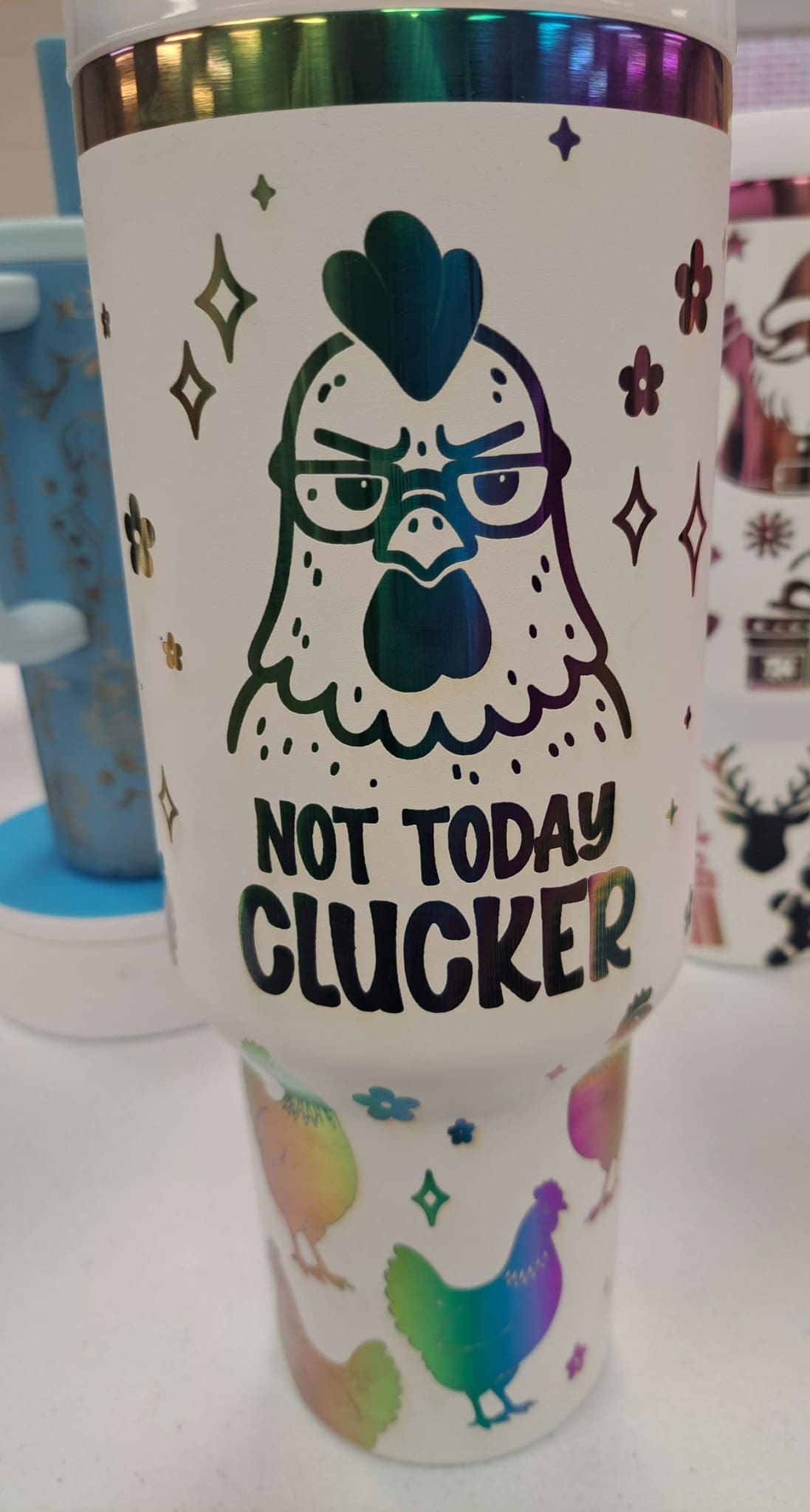 Laser Engraved Tumblers (optional customization at no additional cost)