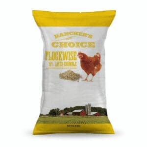 Rancher's Choice Flockwise 16% Layer Crumble- 40 lbs