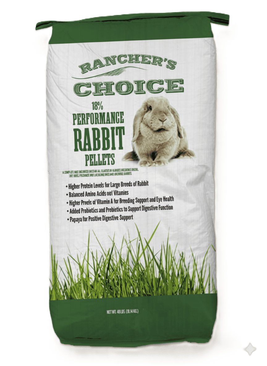 RC 18% Performance Rabbit Pellet- 40 lbs