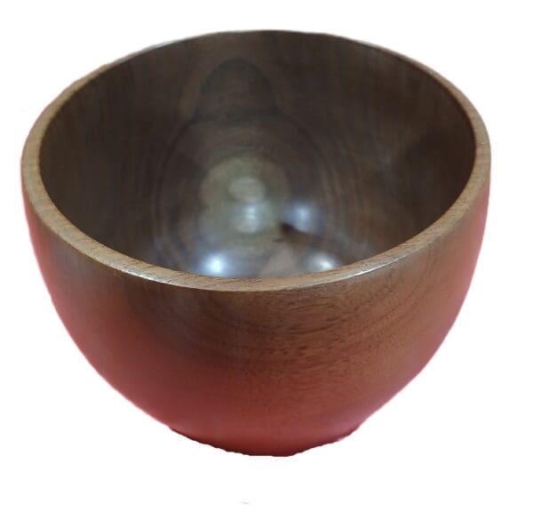 The Solid Walnut Deep Vessel