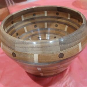 The Walnut & Cherry "Inlay" Bowl