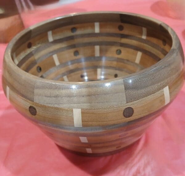 The Walnut & Cherry "Inlay" Bowl