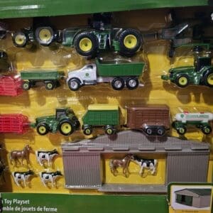 John Deere Farm Toy Playset – 70-Piece Set