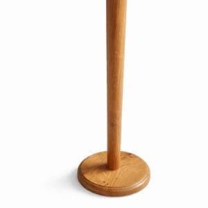 Hand-Turned Local Hardwood Toilet Paper Storage