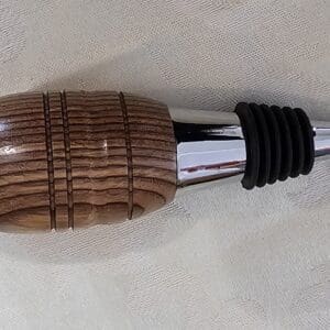 Rustic Wood Handle Wine Stopper