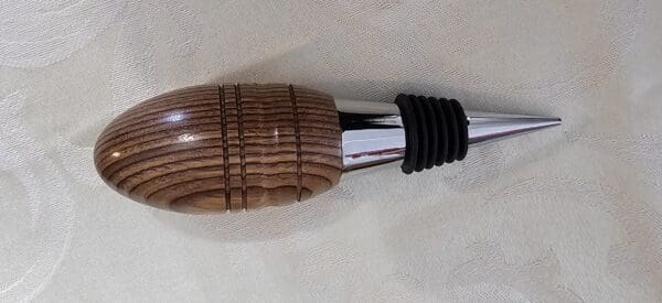 Rustic Wood Handle Wine Stopper