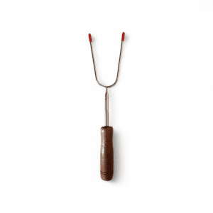 Wood-Handled Telescoping Roasting Stick