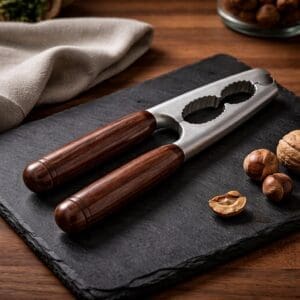 The Farmhouse Wood & Steel Nutcracker