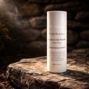 Goat Milk Lotion: Cabin in the Woods (5.4 oz.)