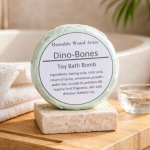 Dino Bones Toy Bath Bomb