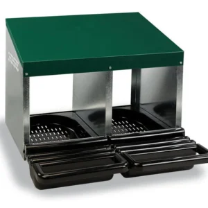 2-Compartment Multi-Compartment Poultry Laying Nest Box