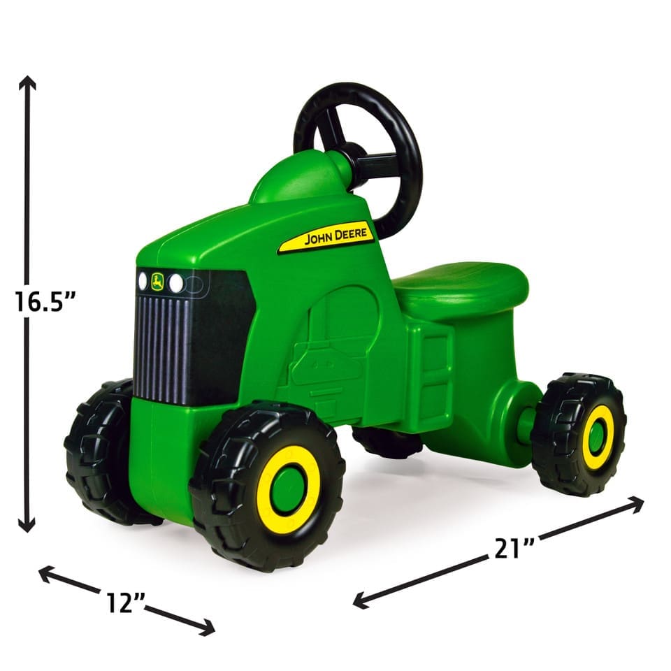 John Deere Sit 'N Scoot Foot-to-Floor Riding Tractor - Image 2