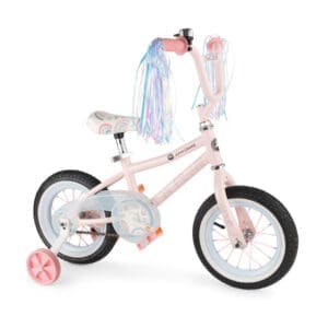 John Deere 12-inch Clouds Bicycle with Streamers & Bell