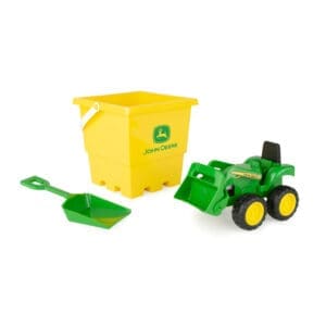 John Deere 3-Piece Sandbox & Snow Toy Set with Tractor