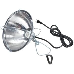 Little Giant Brooder Lamp with Clamp & Bulb Guard