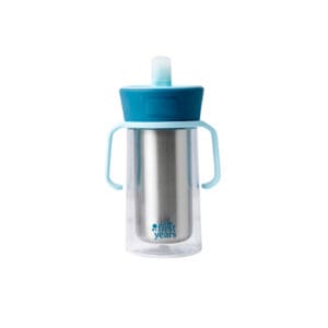 CoolCore Stainless Steel Pop-to-Sip Toddler Water Bottle