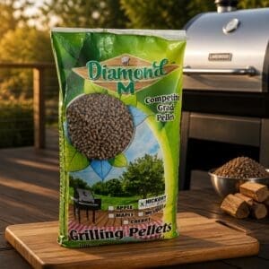 Competition Grade Grilling Pellets- Diamond M